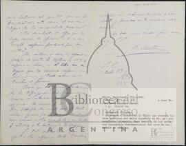 [Carta de Bartolomé Mitre dirigida a Juan María Gutiérrez]