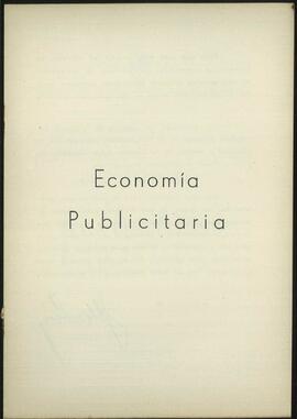 "Economía publicitaria" de José Constantino Barro [Discurso]
