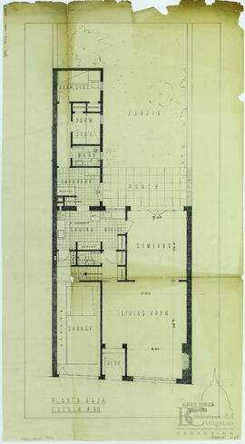 Casa Mercere. "Planta baja" [Plano]