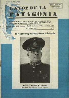 "Diario La voz de la Patagonia" (Año I Nro. 5)