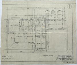 "Planta alta. Plano N°3"
