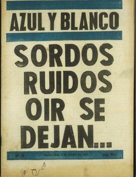 "Diario Azul  y blanco (Año II, Nº55)"