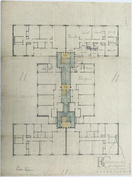 [Plano de piso típico]