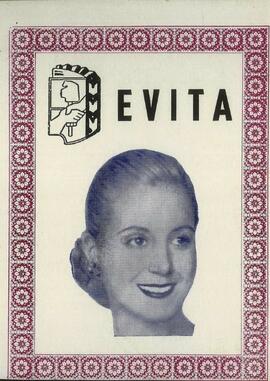 [Fotografía Evita en cartón]