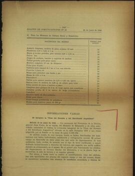 "Fragmento del Boletín de Comunicaciones del Ministerio de Educación (N° 45)"