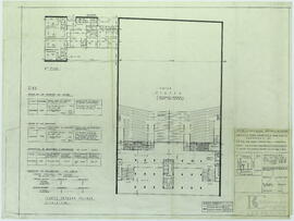 Obra Suipacha 555/77 - Tucumán 846/60. "Planta entrada pullman" [Plano]