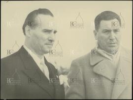 [Perón junto a Oscar Ivanissevich]