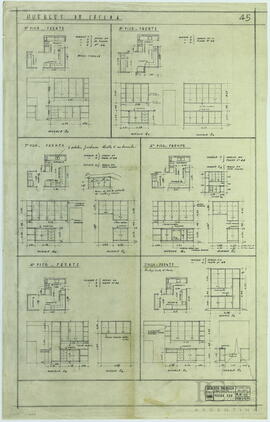 Parera 159. "Muebles de cocina" [Plano]