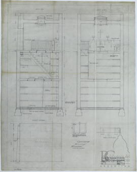 [Plano de cortes y frente]