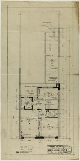 "Planta alta. Plano N°2"