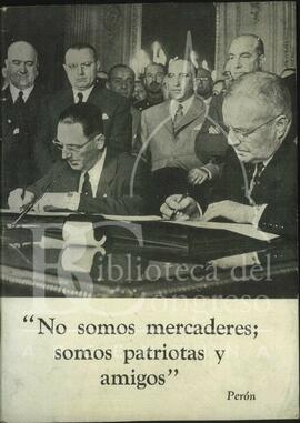 "Los anhelos de dos pueblos hermanos en la palabra de Perón e Ibáñez. 2" [Folleto]