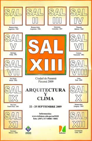 La imagen pertenece al poster de la XIII edición del SAL.